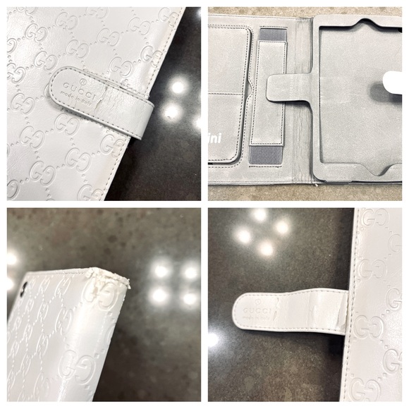 GUCCI GG embossed IPad/Tablet case (white) - Picture 5 of 5